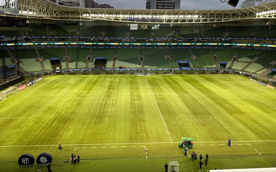 Allianz Parque recebe Santos x Ceará