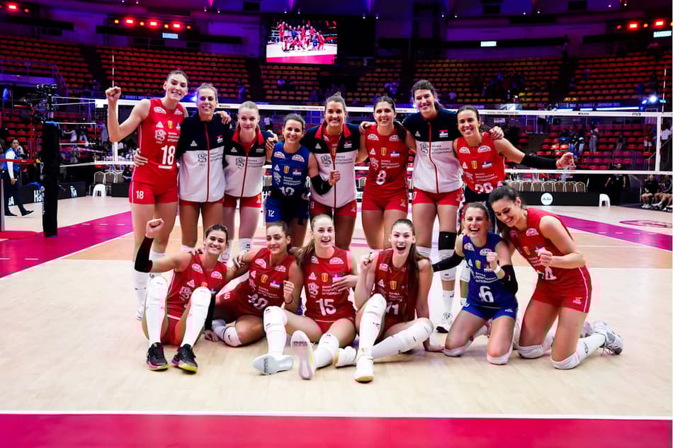 Seleção feminina de vôlei da Sérvia no Mundial