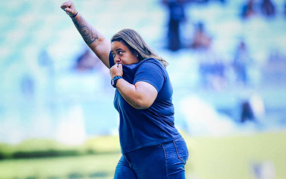 Thaissan Passos treinou o Grêmio por um ano e meio. (Foto: Grêmio/Divulgação)