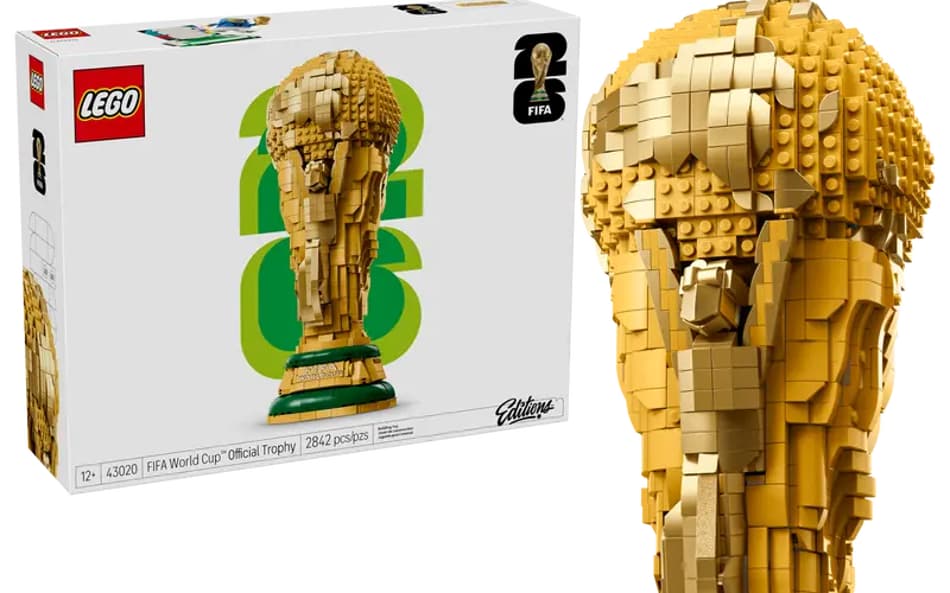 Troféu da Copa do Mundo é 1º produto de parceria da Fifa com a Lego