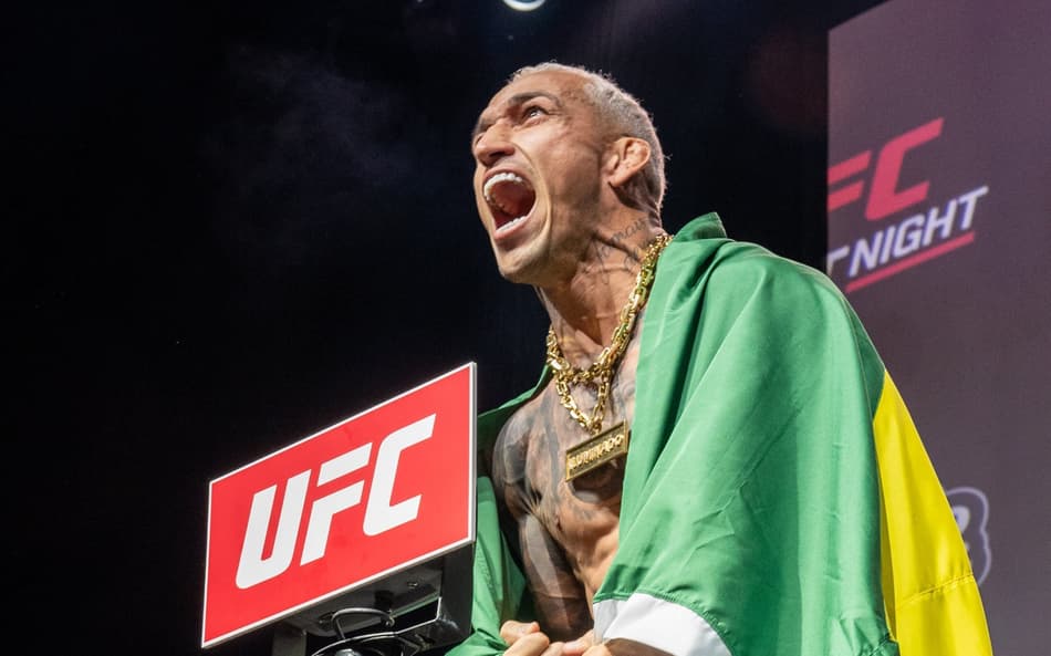 Do Bronx pronto para o UFC Rio (Foto: Reprodução Twitter UFC )