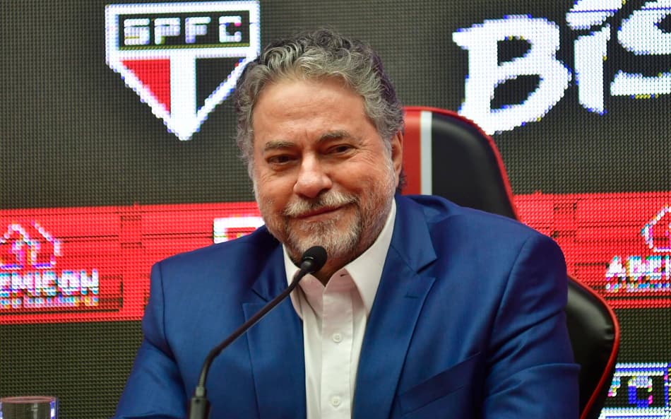 Julio Casares, presidente do São Paulo (Foto: Eduardo Carmim/Photo Premium/Gazeta Press)