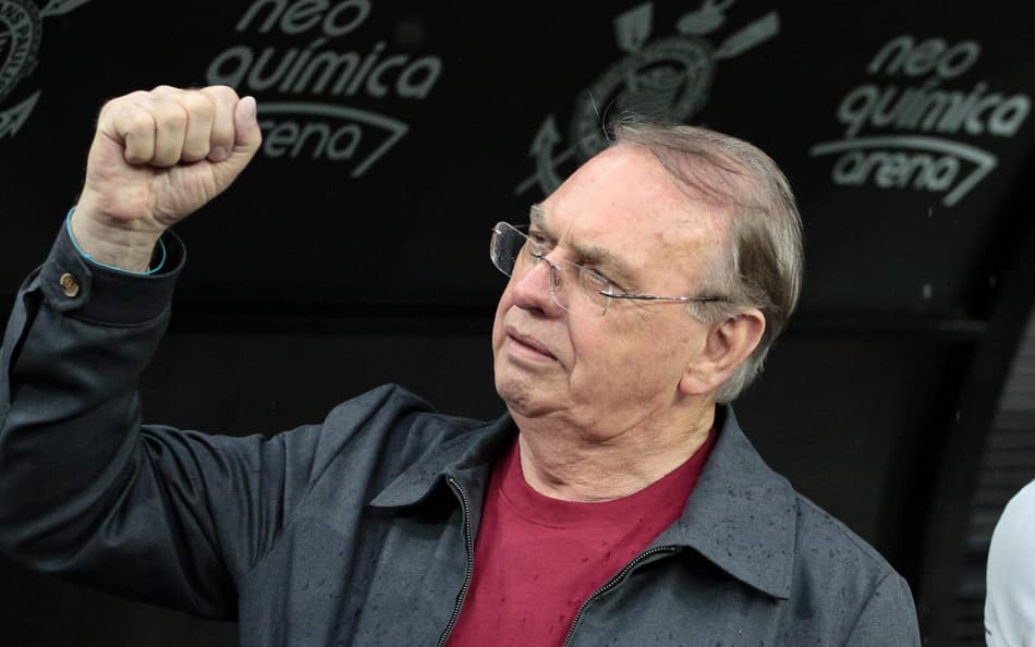 Osmar Stabile, presidente do Corinthians (Foto: Peter Leone/O Fotografico/Gazeta Press)