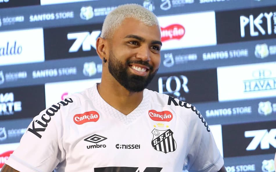 Gabigol deve fazer a estreia pelo Santos na primeira rodada do Paulistão. (Foto: GUILHERME DIONIZIO/Gazeta Press)