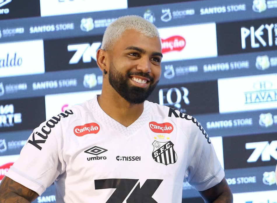 Gabigol deve fazer a estreia pelo Santos na primeira rodada do Paulistão. (Foto: GUILHERME DIONIZIO/Gazeta Press)