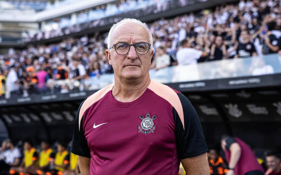 Dorival Jr. em Corinthians x Ponte Preta (Foto: Jhony Inacio/Agência Enquadrar/Gazeta Press)