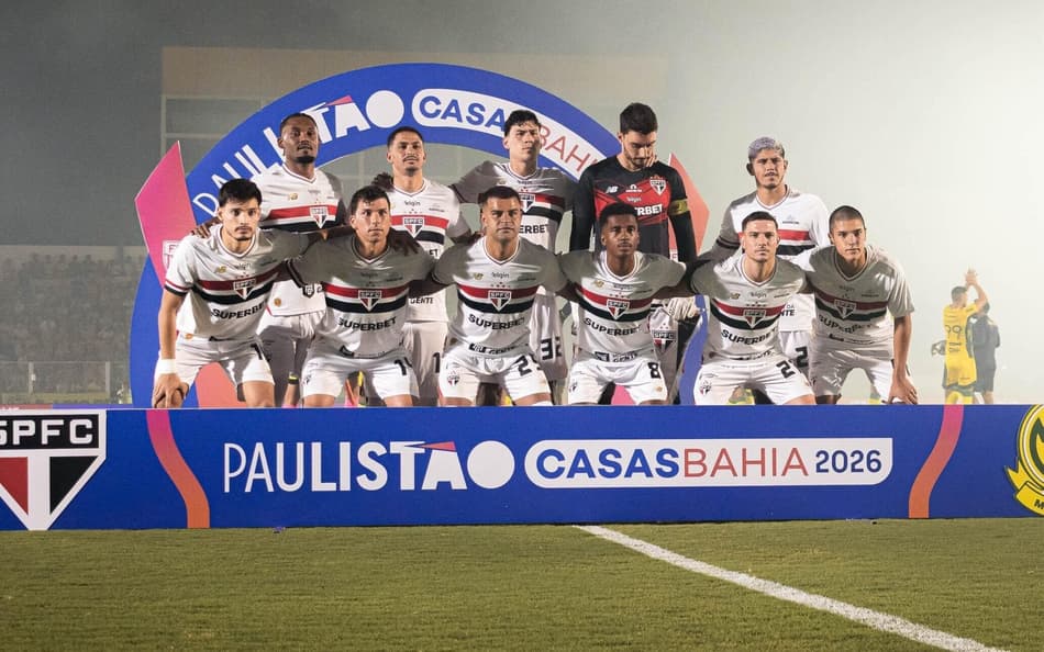 São Paulo perdeu para o Mirassol no Paulistão (Foto: Douglas Ribeiro/Agência F8/Gazeta Press)