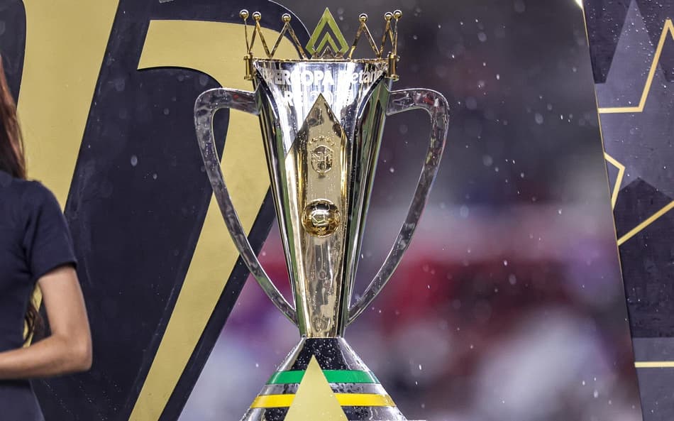 Troféu taça Supercopa Rei Supercopa do Brasil