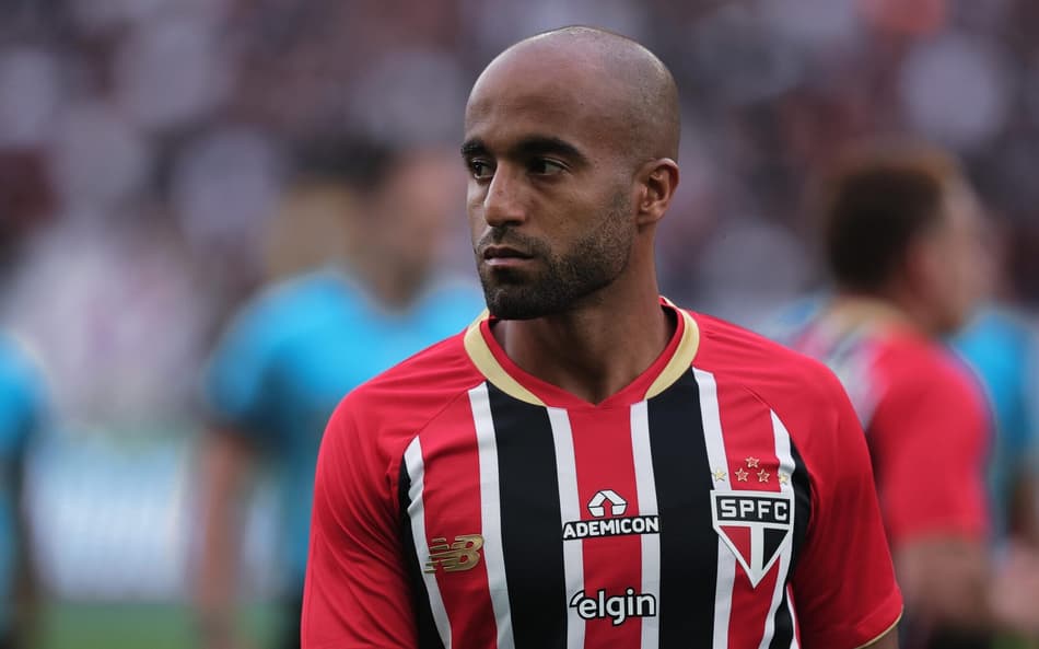 Lucas Moura, jogador do São Paulo