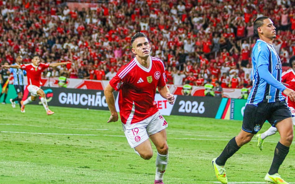 Internacional: 'É algo muito lindo', diz Rafael Borré após dois gols no Gre-Nal
