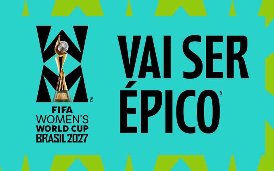 Marca da Copa do Mundo Feminina de 2027. (Foto: Fifa/Divulgação)