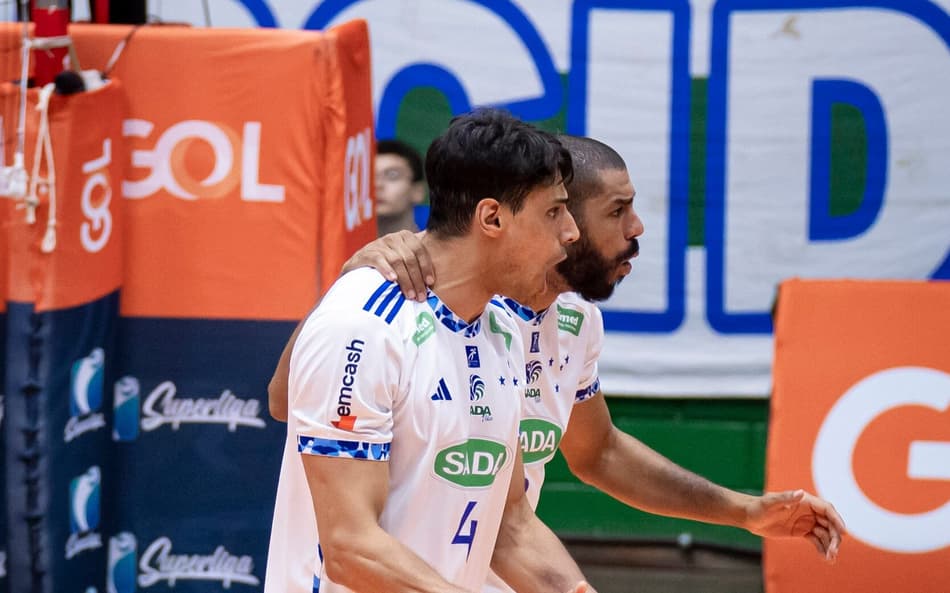 Cruzeiro x Guarulhos na Superliga Masculina (Foto: Agência i7/ Cruzeiro)