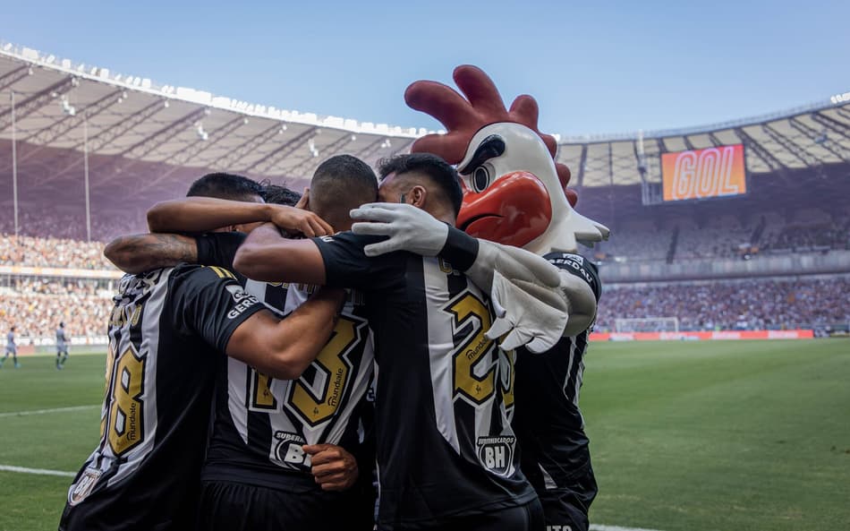 Atlético-MG é campeão mineiro. (Foto: Pedro Souza/Atlético)