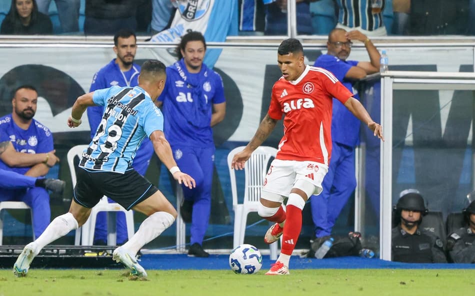 Grêmio x Internacional - Gre-Nal 447 - Campeonato Brasileiiro - Aguirre (Foto: Ricardo Duarte/SC Internacional)