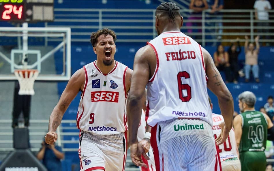 Franca em vitória sobre o União Corinthians na terceira rodada do NBB 2025/26 (Foto: Marcos Limonti / SFB)