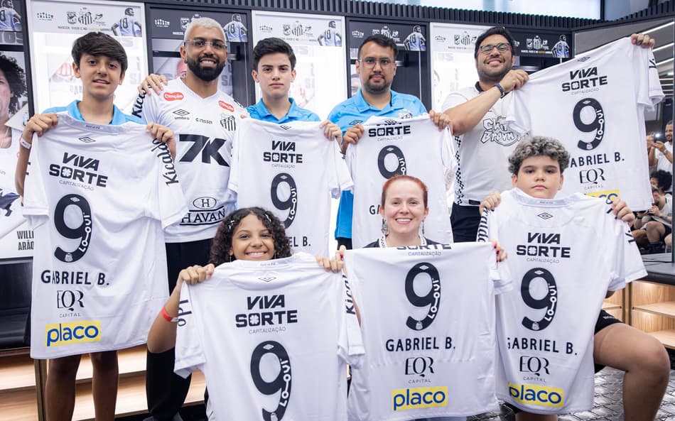 Gabigol está de volta ao Santos (Foto: Raul Baretta/ Santos FC)