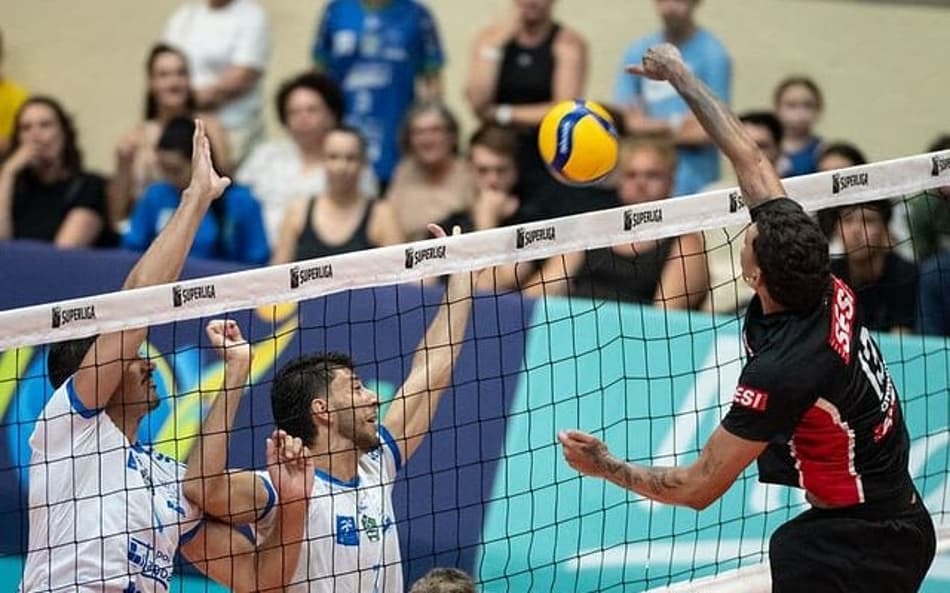 Joinville x Sesi Bauru pela Superliga Feminina 25/26 (Foto: Divulgação/ Joinville Vôlei)