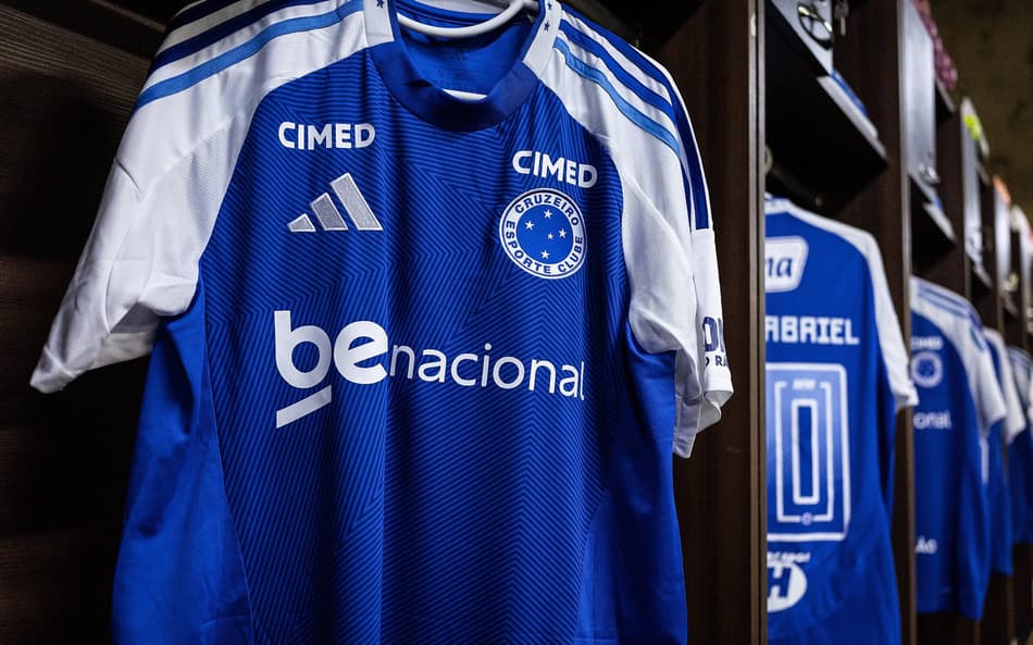 Vestiário do Cruzeiro (Foto: Gustavo Aleixo/Cruzeiro)