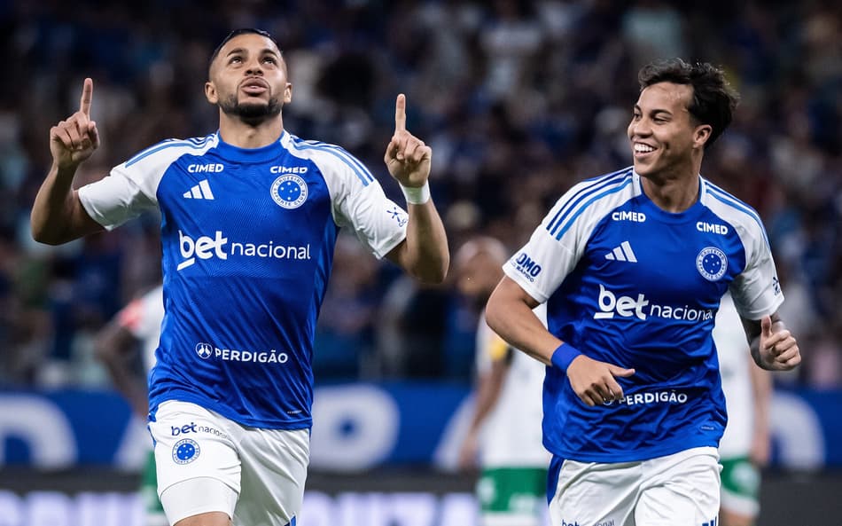 Wanderson marcou seu primeiro gol pelo Cruzeiro (Foto: Gustavo Aleixo/Cruzeiro)