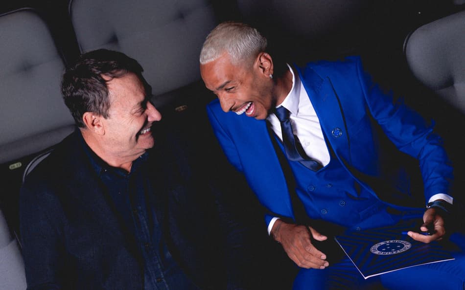 Matheus Pereira e Pedro Lourenço (Foto: Yuri Laurindo/ One9Content/Cruzeiro)