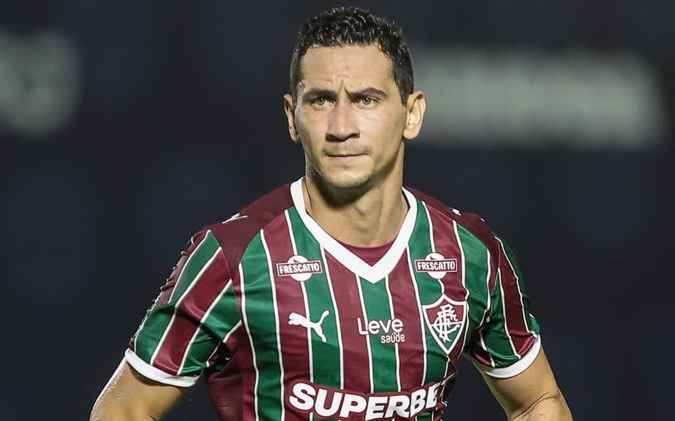 Ganso em ação pelo Fluminense contra o Nova Iguaçu (Foto: Lucas Merçon/ Fluminense FC)