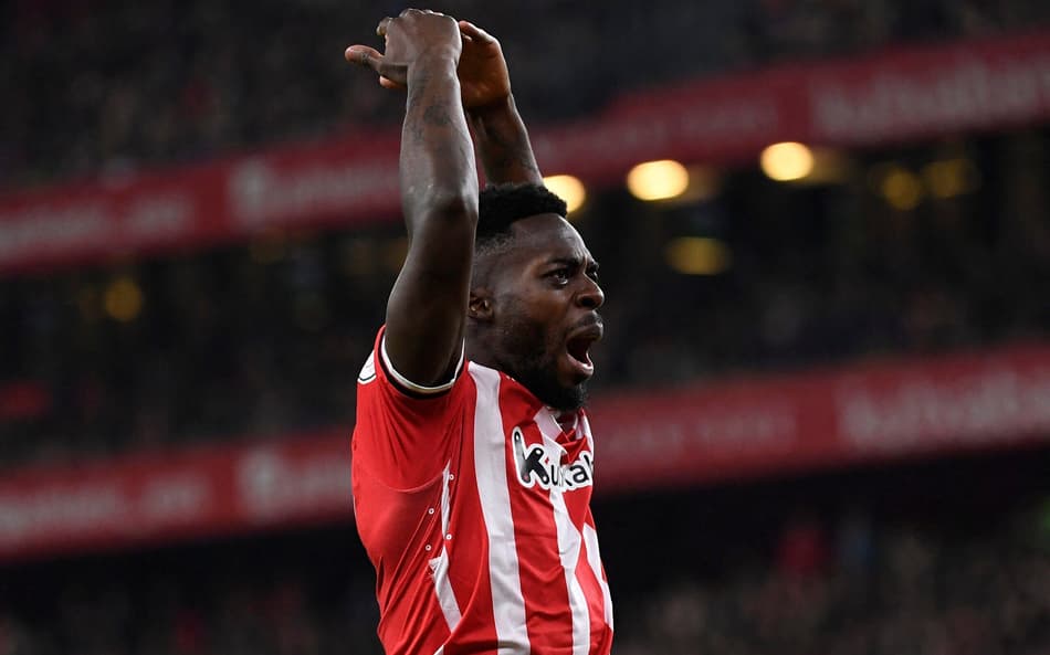 Iñaki Williams em ação pelo Athletic Bilbao (Foto: ANDER GILLENEA / AFP)