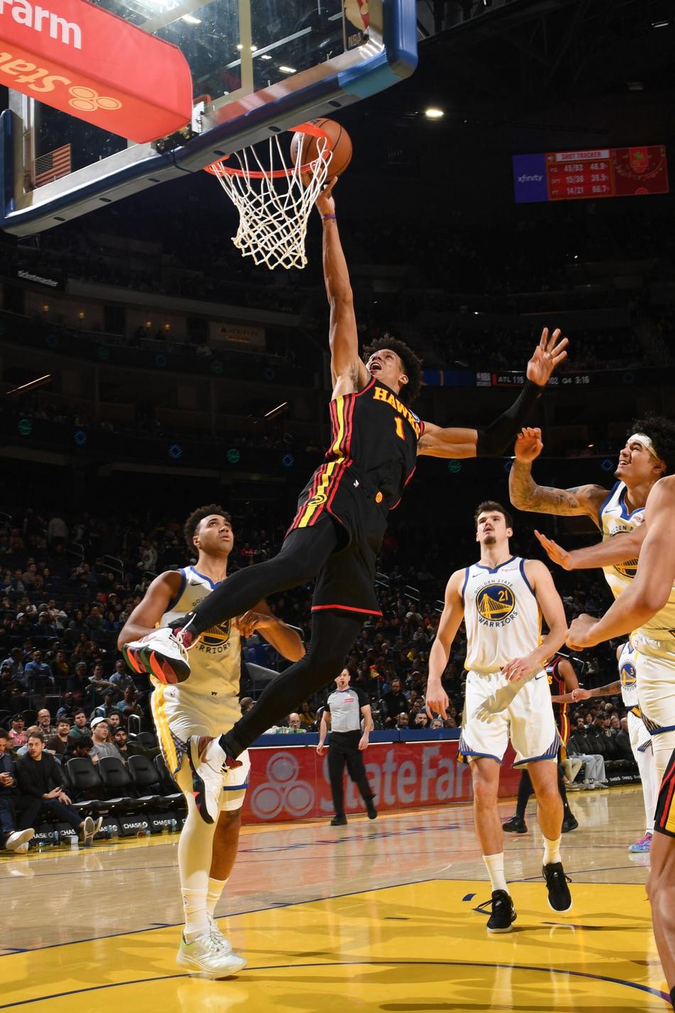 Atlanta Hawks x Golden State Warriors (Foto: Noah Graham / NBAE / Getty Images / Getty Images via AFP)