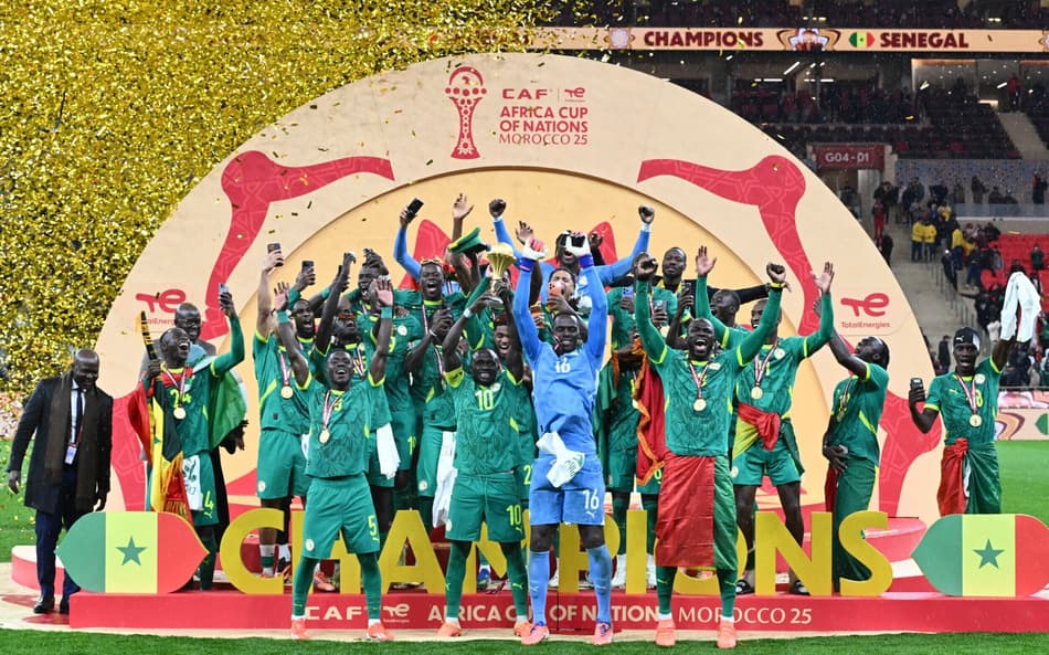 Título histórico de Senegal na Copa Africana rende premiação milionária à seleção
