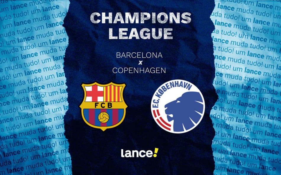 Barcelona x Copenhagen: onde assistir e prováveis escalações do jogo pela Champions League