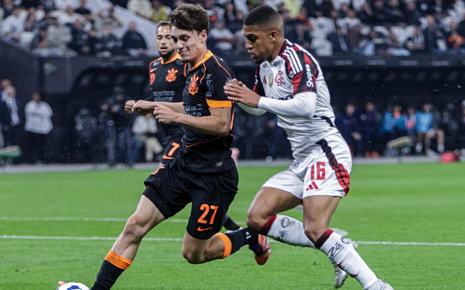 Breno Bidon em Corinthians x Flamengo (Foto: Joca Duarte/Mochila Press/Gazeta Press)