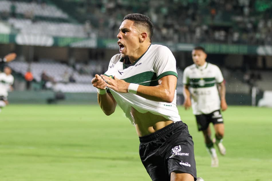 Brayan gol comemoração Coritiba Foz do Iguaçu Campeonato Paranaense 2026