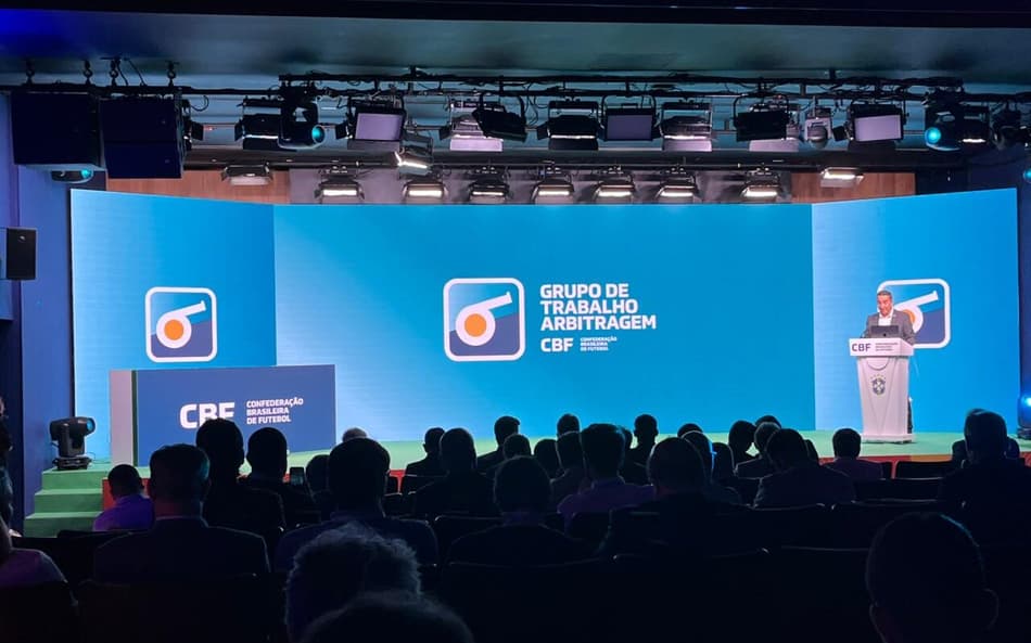 Samir Xaud, presidente da CBF (Foto: Maurício Luz/Lance!)