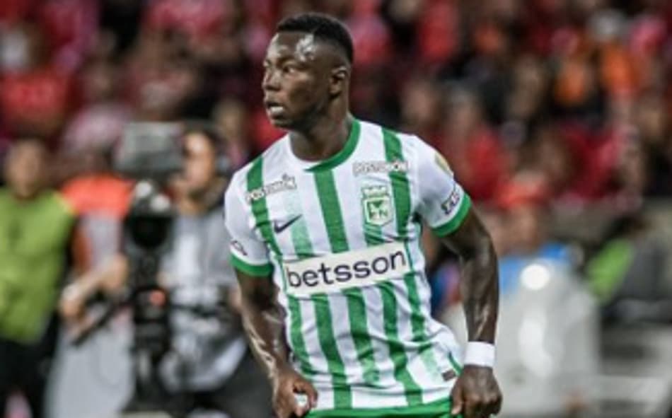 Marino Hinestroza, do Atlético Nacional da Colômbia (Foto: Reprodução X)