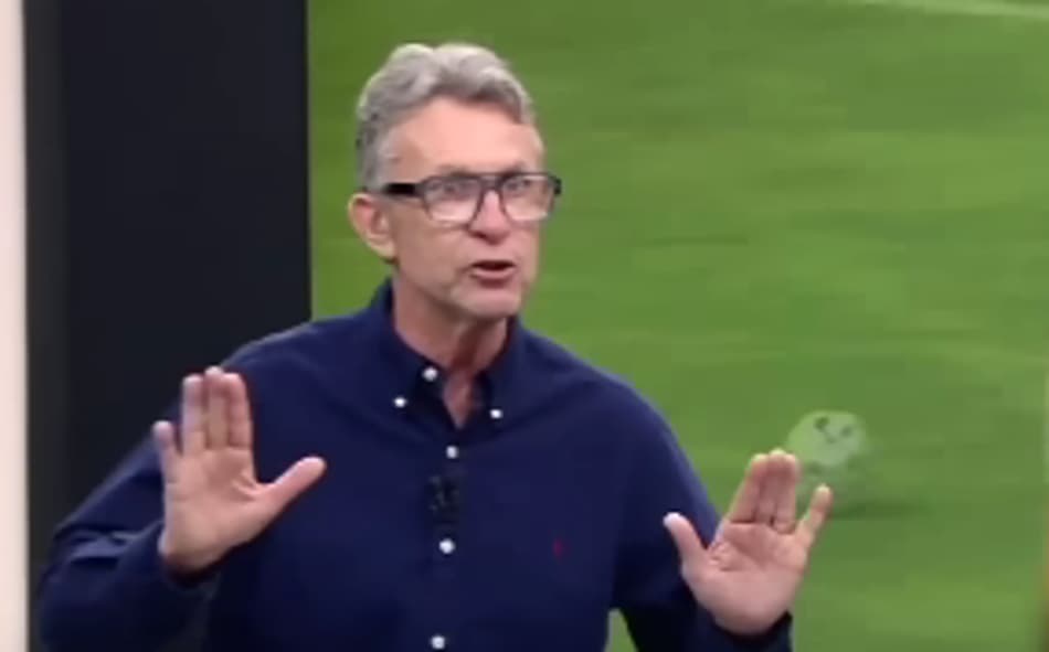 Craque Neto avaliou a disputa entre Flamengo e Palmeiras pelo Brasileirão (Foto: Reprodução Band)