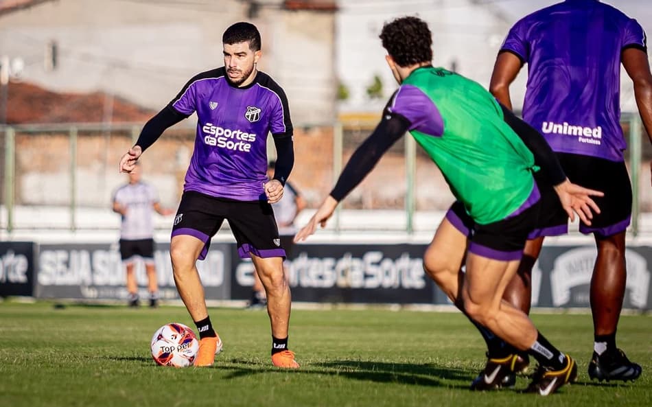 Treino do Ceará (Foto: Gabriel Silva/Ceará SC)