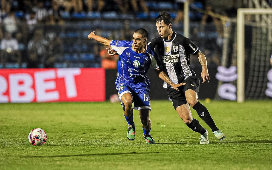 Partida entre Ceará e Maranguape, pelo Campeonato Cearense (Foto: Kaue Da Silva/Agência F8/Gazeta Press)