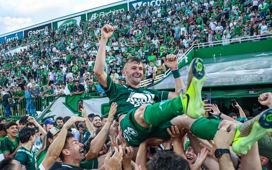 A Chapecoense está de volta à Série A em 2026 (Foto: Rafael Bressan/Chapecoense)