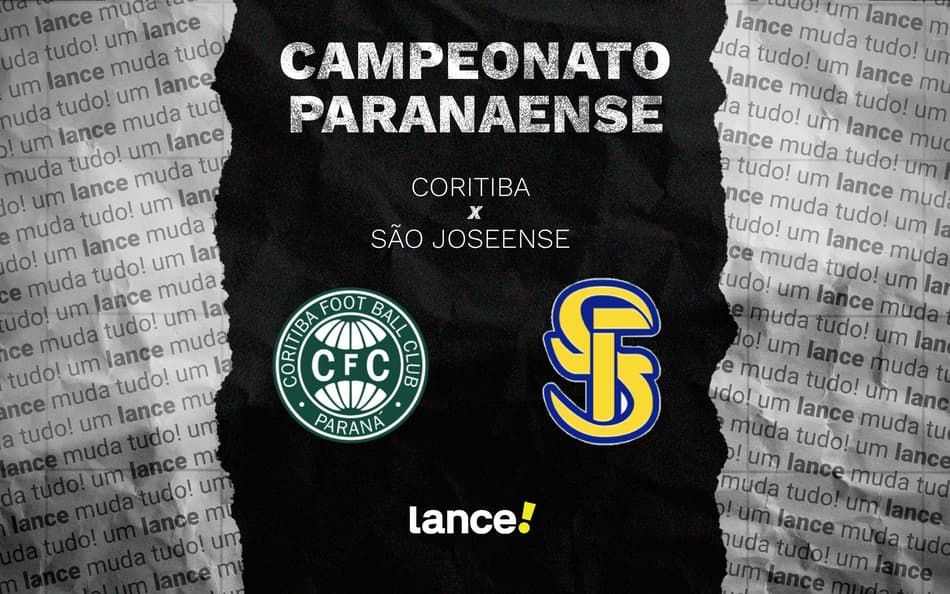 Ficha técnica: Coritiba x São Joseense