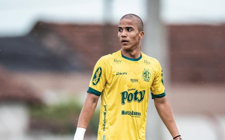 Cristian Araújo, em ação pelo Mirassol na Copinha (Foto: Reprodução/X)