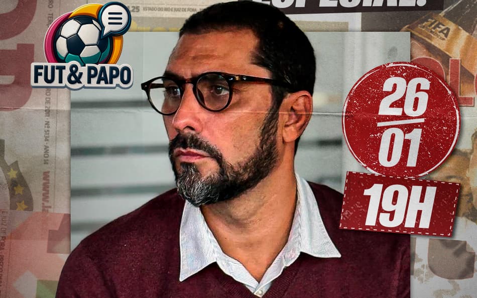 Athirson é o convidado especial do Fut&Papo nesta segunda-feira (26)