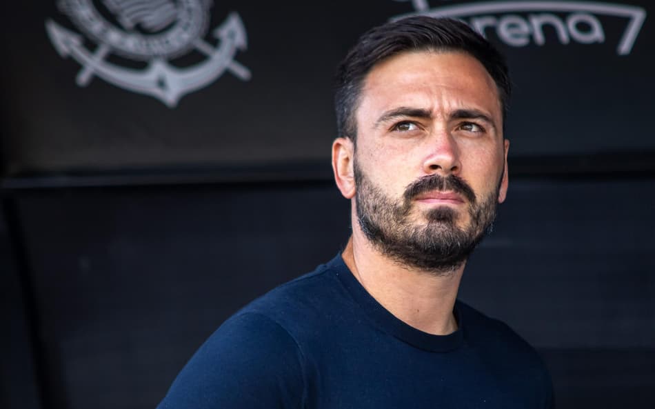 Davide Ancelotti quando era treinador do Botafogo