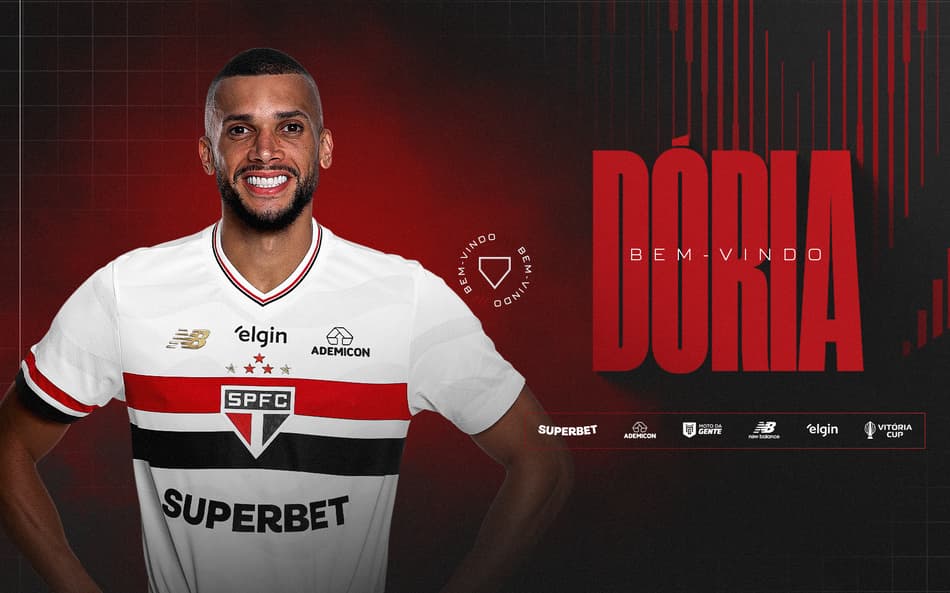 São Paulo anuncia retorno do zagueiro Matheus Dória; veja detalhes