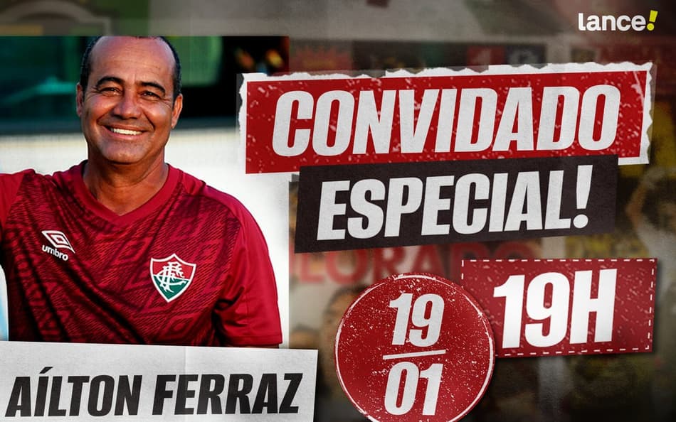 Fut & Papo: Lance! recebe o ex-jogador Aílton em  podcast nesta segunda