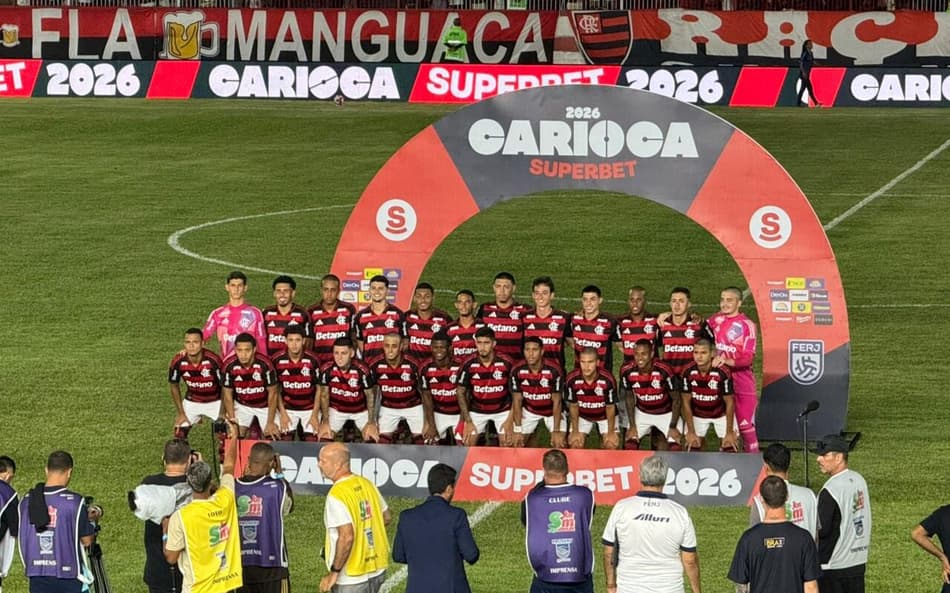 Flamengo divulga lista de relacionados contra o Volta Redonda