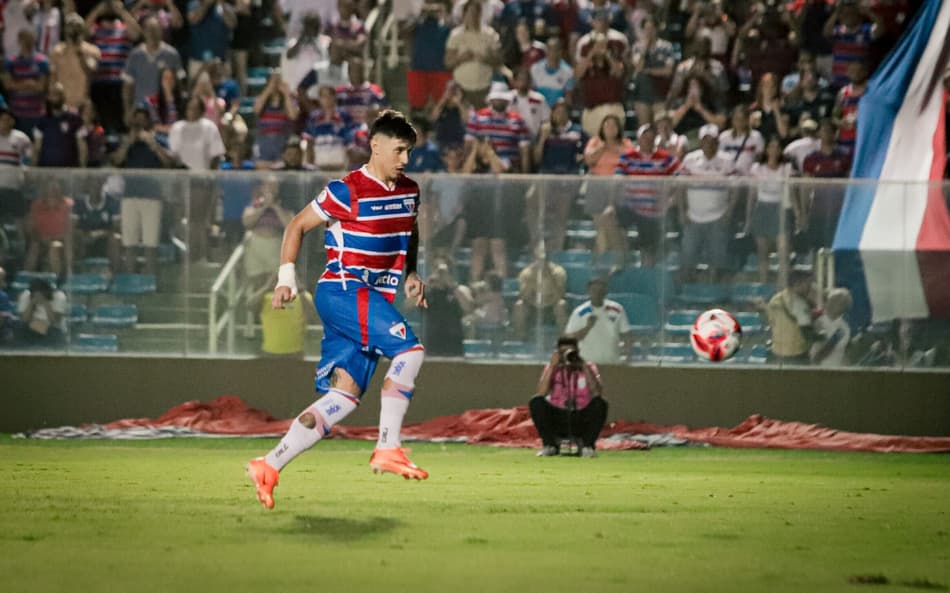 Partida entre Fortaleza e Floresta, pelo Campeonato Cearense (Foto: Leonardo Moreira/Fortaleza EC)