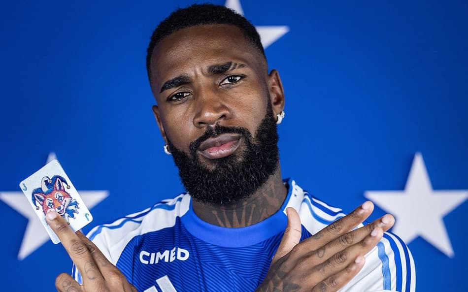 Gerson, novo reforço do Cruzeiro. Foto: Gustavo Aleixo/Cruzeiro