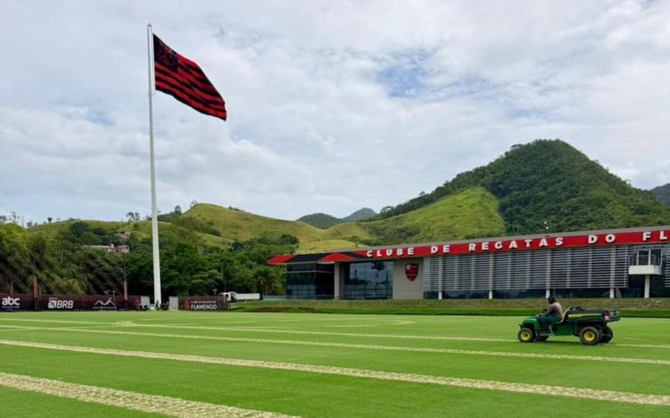 Gramado Ninho do Urubu Flamengo