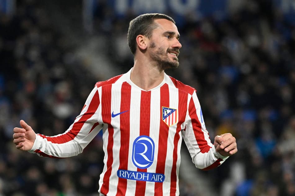 Griezmann em ação pelo Atlético de Madrid (Foto: Ander Gillenea/AFP)
