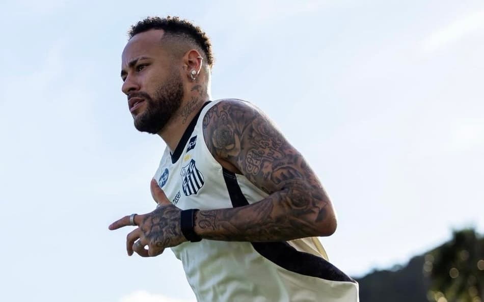 Escalação: Neymar faz primeiro treino com bola no Santos, e Barreal retorna ao time