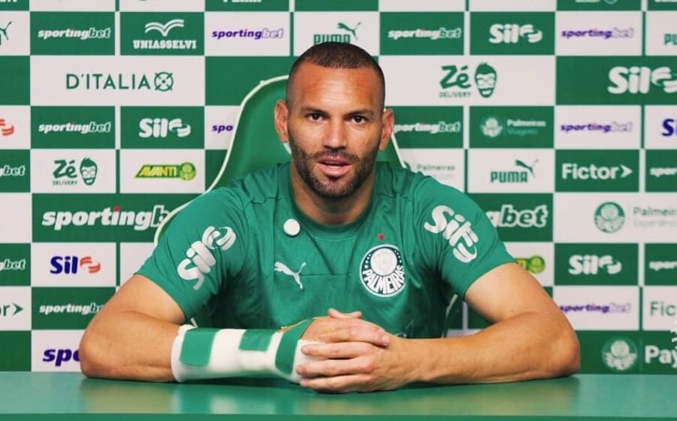 Weverton, goleiro do Palmeiras